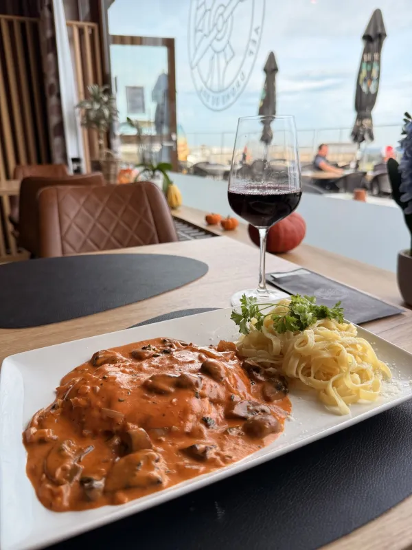 Un repas au Sunset